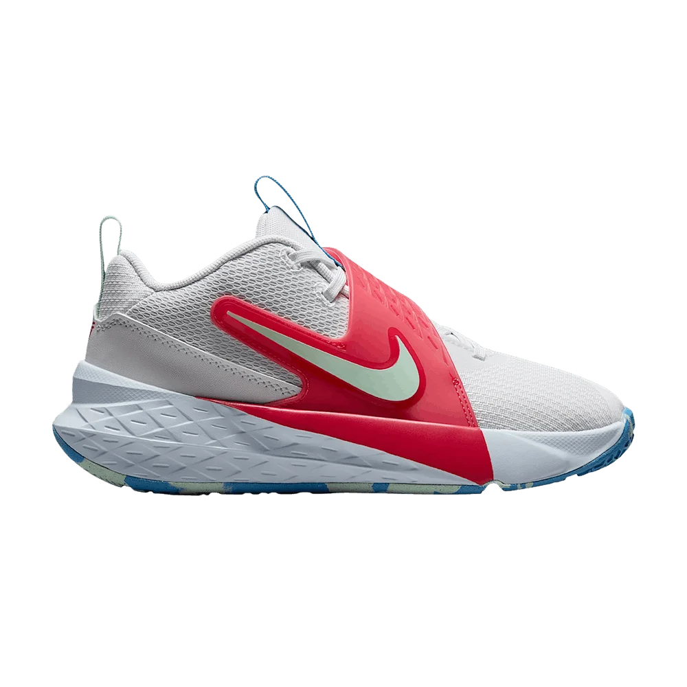 Кроссовки Nike Team Hustle D 12 GS 'Off White Aurora Blue'