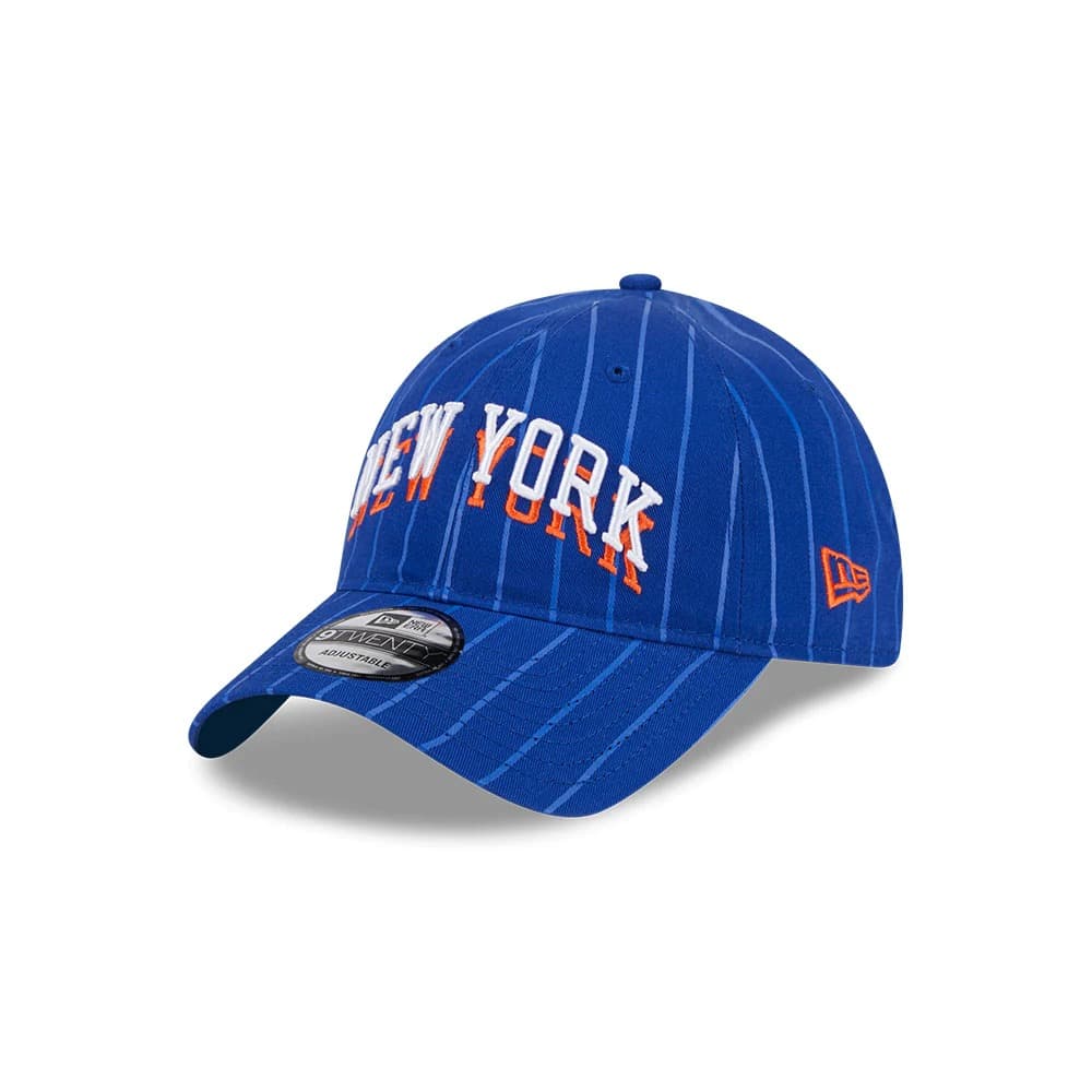 Бейсболка New Era New York Knicks 9TWENTY 2024 City Edition NBA Strapback Hat