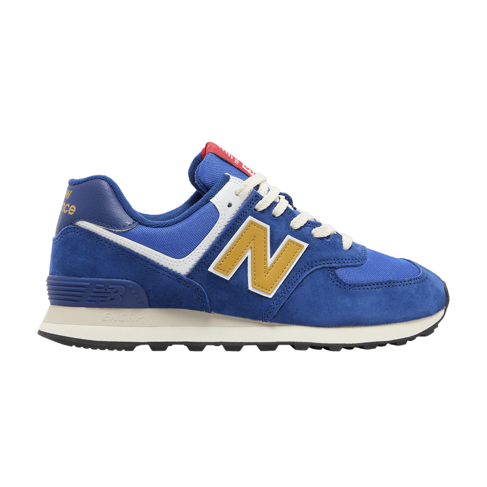 Кроссовки New Balance 574 'Royal Blue Gold'