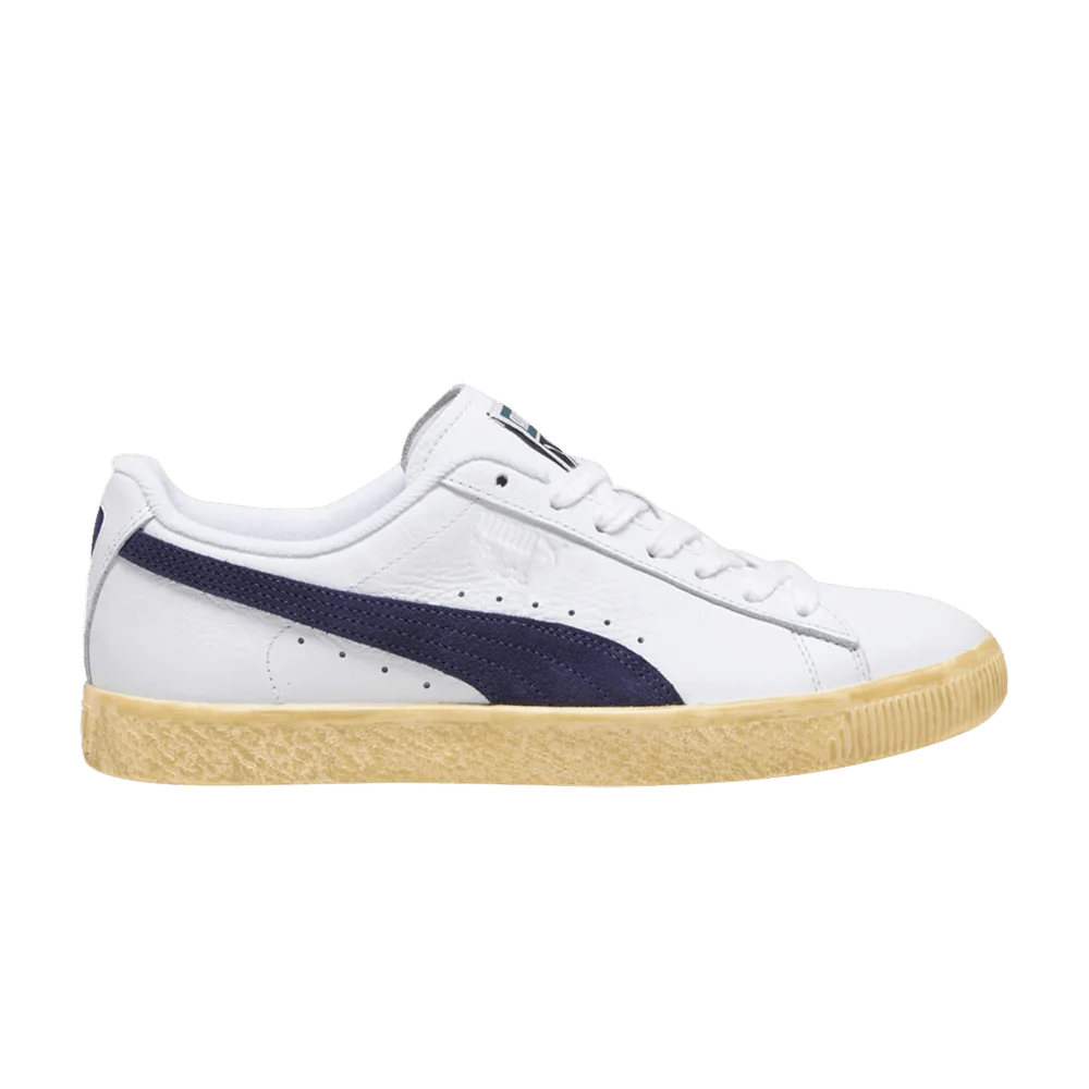 Кроссовки Puma Clyde Vintage 'White Navy'