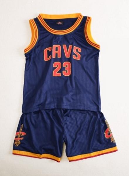 Форма детская Cleveland Cavs синяя для баскетбола