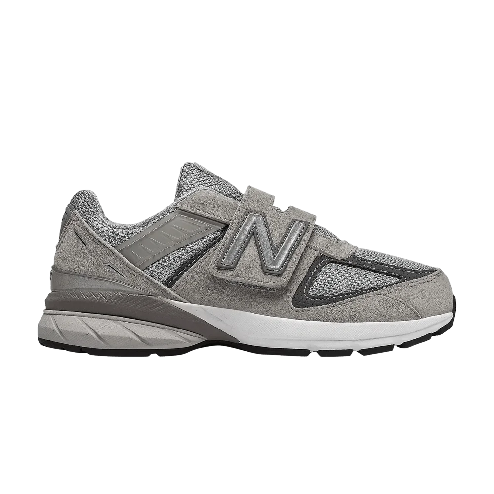 Кроссовки New Balance 990v5 Hook and Loop Little Kid 'Grey'