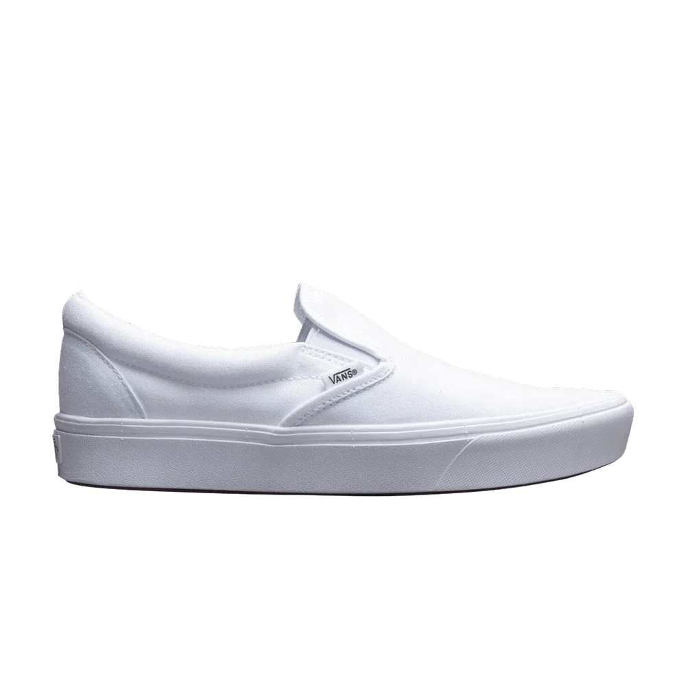 Кроссовки Vans Slip-On Comfy Cush 'True White'