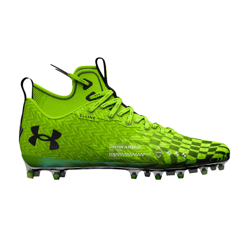 Кроссовки Under Armour Spotlight Clone MC LE AA 'Lime Surge'