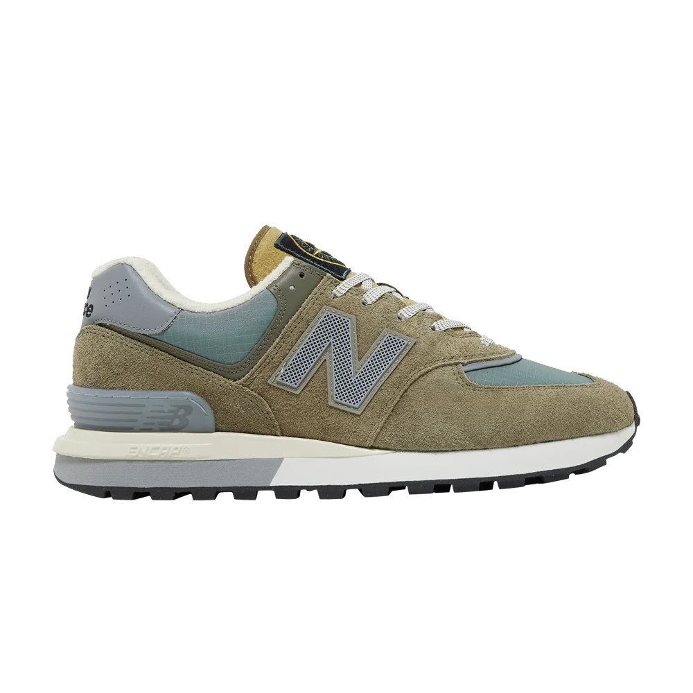 Кроссовки Stone Island x New Balance 574 Legacy 'Steel Blue'