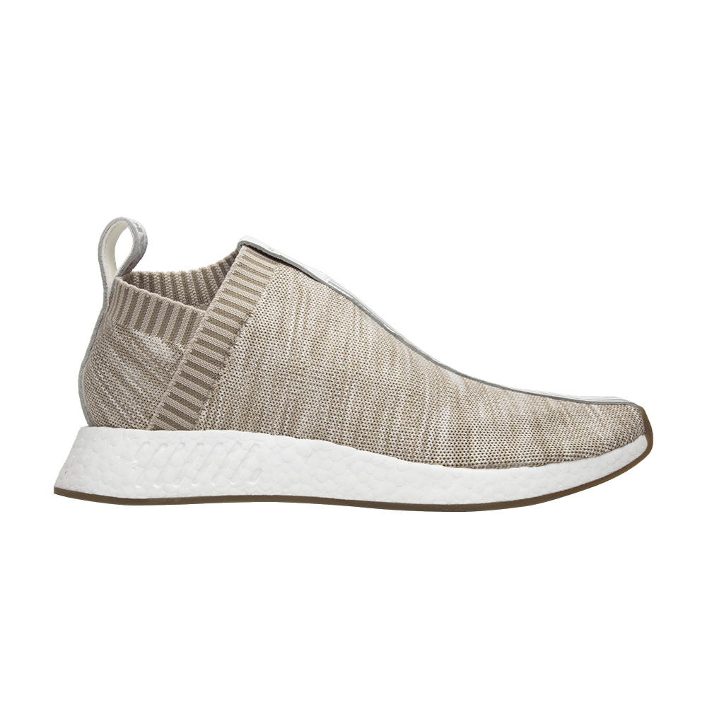 Кроссовки Kith x Naked x adidas NMD_CS2 Primeknit 'Tan'