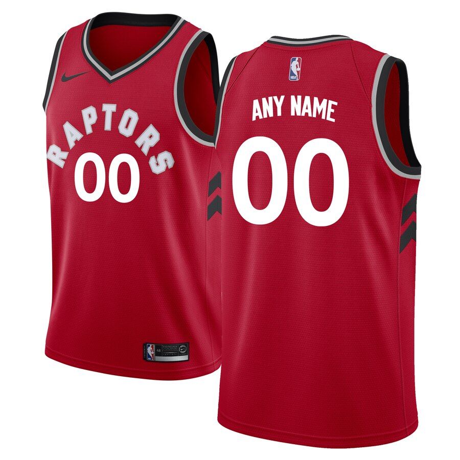 Баскетбольная джерси 2019-20 Toronto Raptors Swingman Custom Red Icon Edition