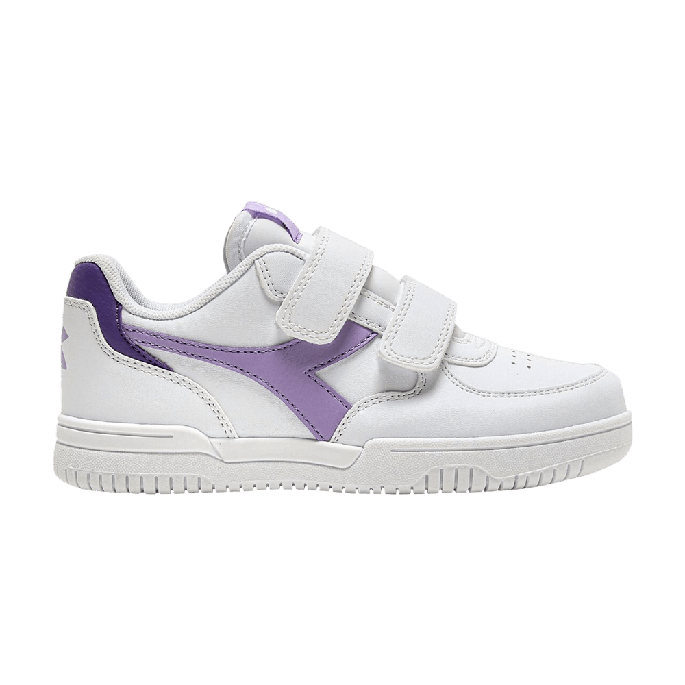 Кроссовки Diadora Raptor Low Little Kid 'White Purple Rose'
