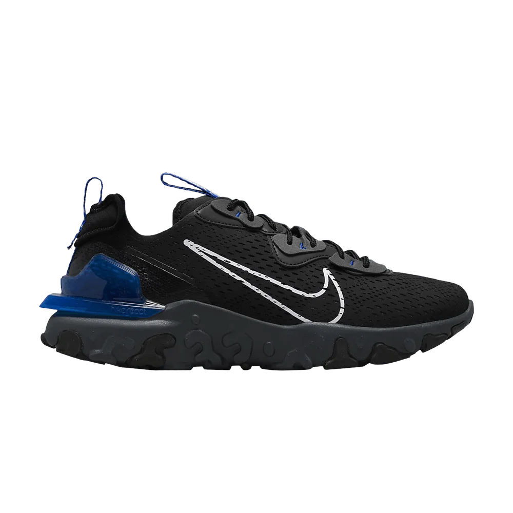 Кроссовки Nike React Vision 'Black Game Royal'