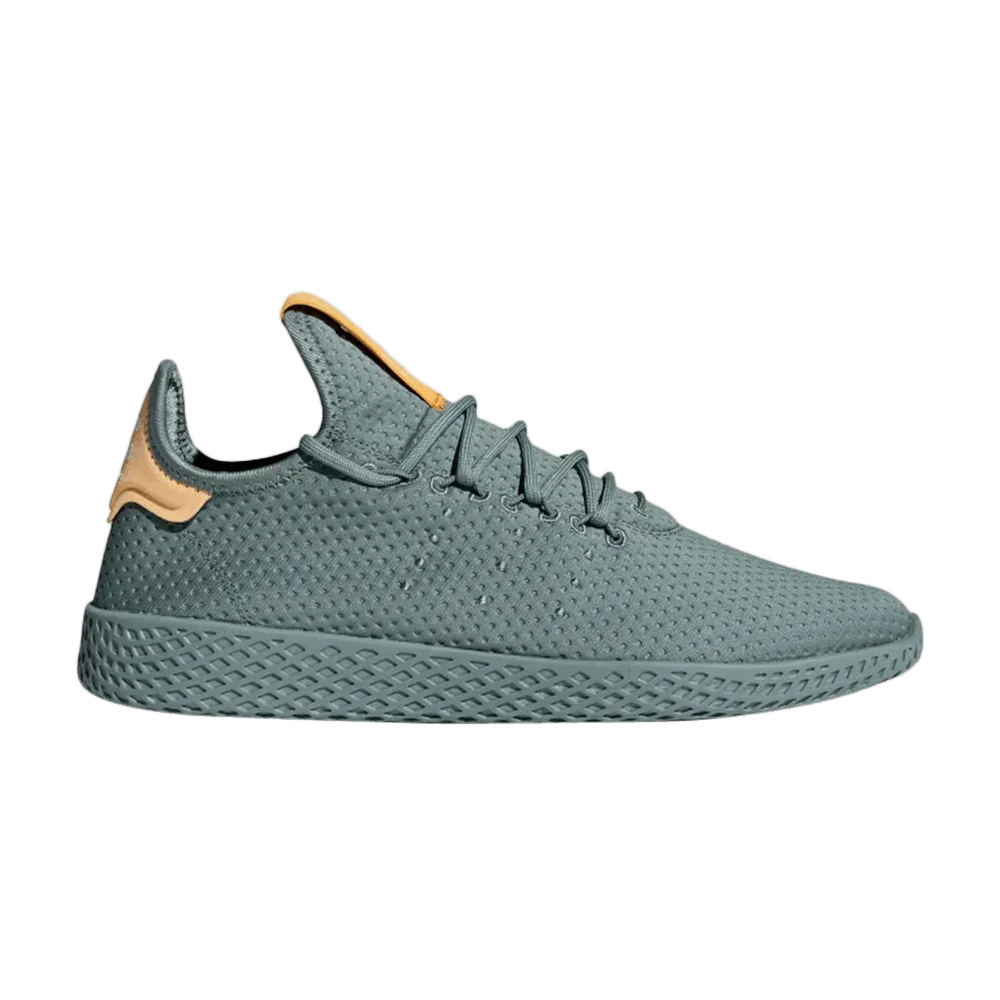 Кроссовки Pharrell x adidas Tennis Hu 'Raw Green'