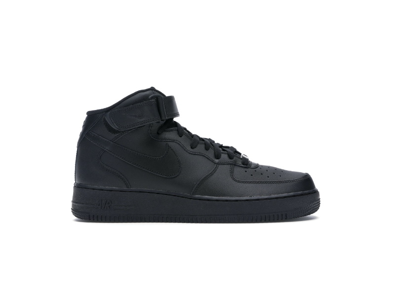 Кроссовки Nike Air Force 1 Mid '07 'Triple Black'
