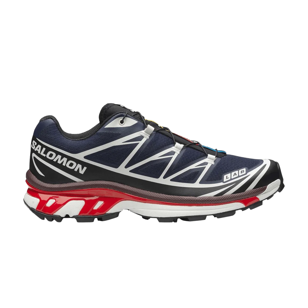 Кроссовки Salomon XT-6 Maritime 'Blue Black Fiery Red