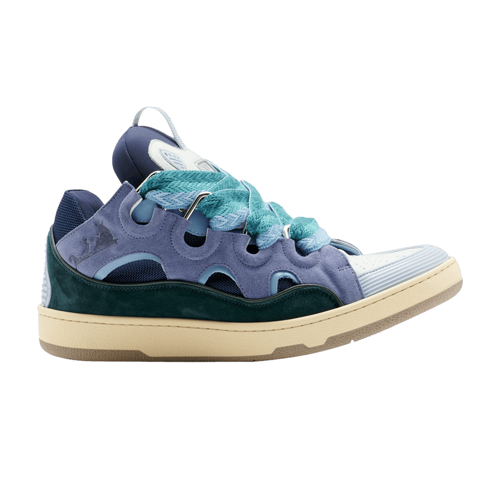 Кроссовки Lanvin Wmns Curb Sneakers 'Blue Purple Green'