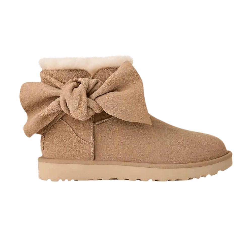 Кроссовки UGG Wmns Classic Mini Bow 'Sand'