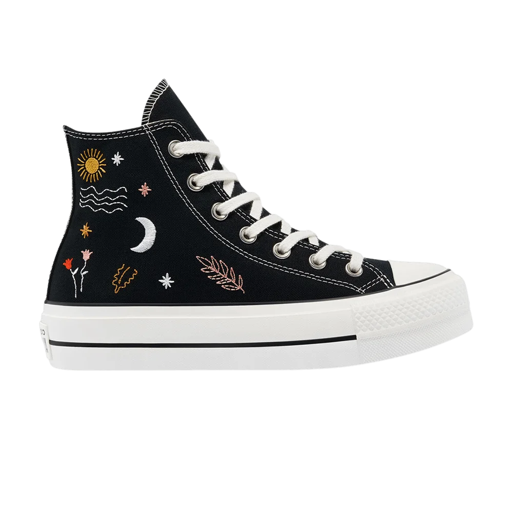 Кроссовки Converse Wmns Chuck Taylor All Star Platform High 'It's Okay To Wander - Black'