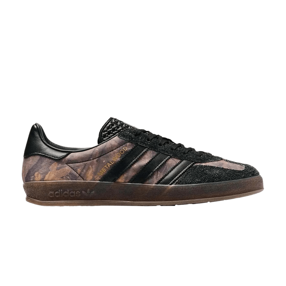 Кроссовки Metalwood Studio x adidas Gazelle Indoor 'Real Leaf Camo'