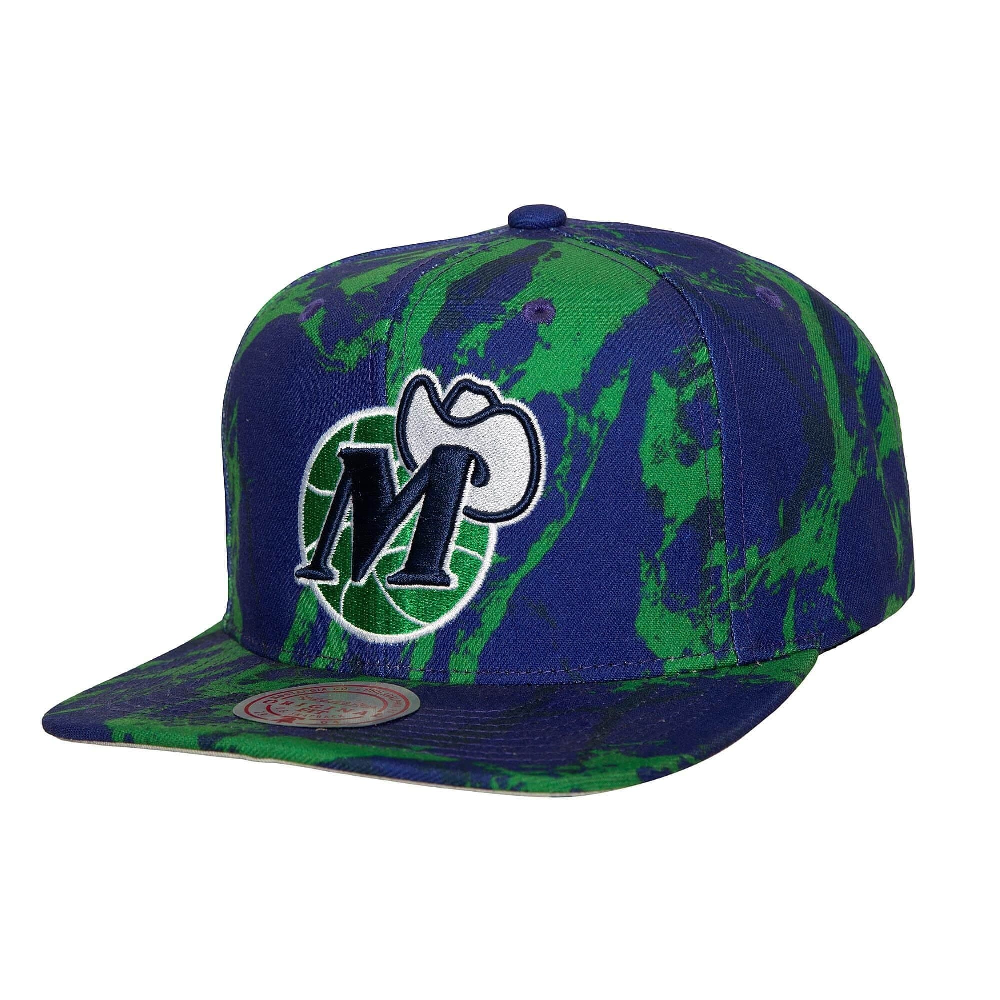 Бейсболка Mitchell & Ness Down For All Snapback HWC Dallas Mavericks Hat