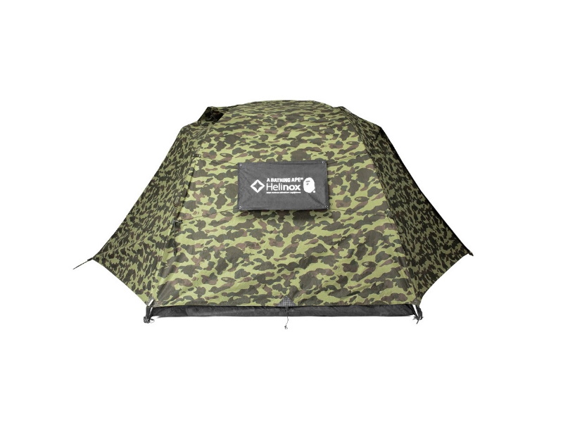 Палатка BAPE x Helinox Alpine Dome Green Camo