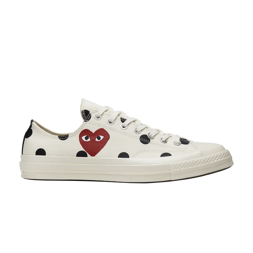 Кроссовки Comme des Garçons x Converse Chuck Taylor All Star 70 Low 'Polka Dot'