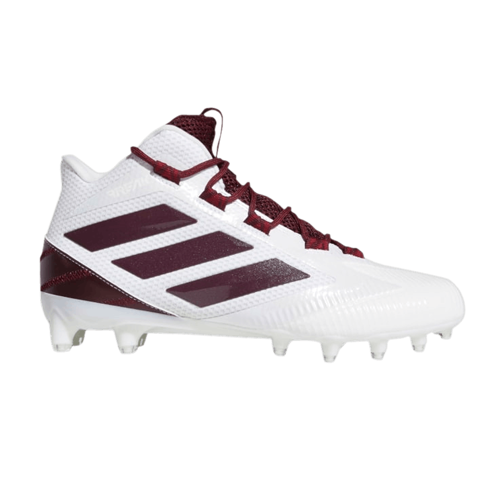 Кроссовки Adidas Freak Carbon Mid 'Cloud White Maroon'