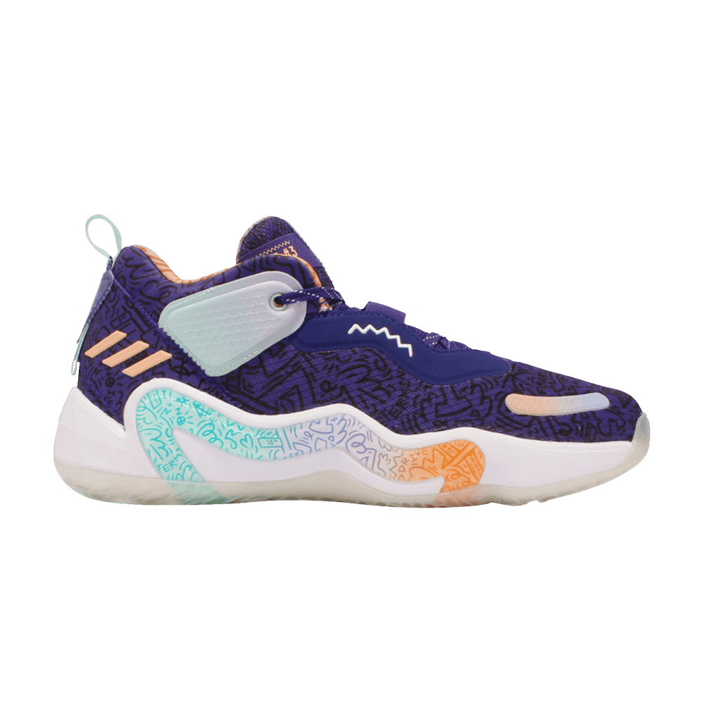 Кроссовки adidas D.O.N. Issue 3 GCA 'Playground Hoops'