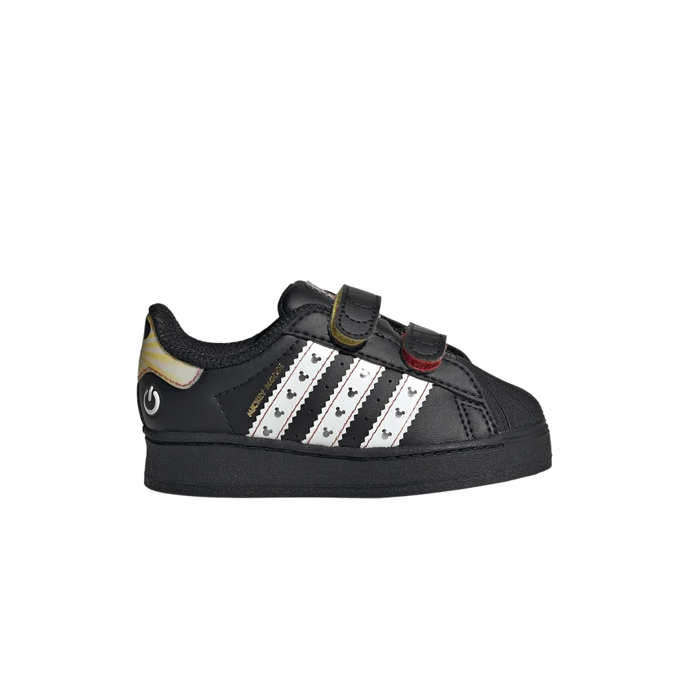 Кроссовки Disney x adidas Superstar LED Lights Comfort Closure I 'Core Black Cloud White'