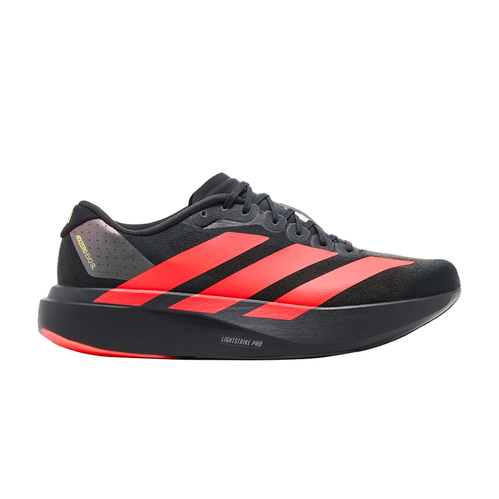Кроссовки adidas Adizero Evo SL 'Carbon Lucid Red'