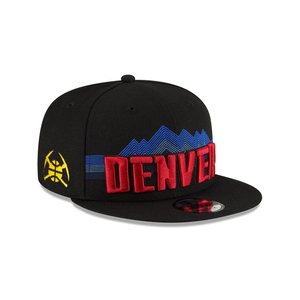 Бейсболка New Era Denver Nuggets 9FIFTY 2024 City Edition NBA Snapback Hat