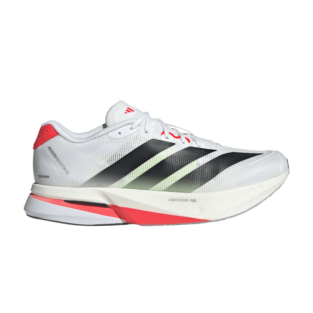 Кроссовки adidas Adizero Boston 13 'White Black Lucid Red'
