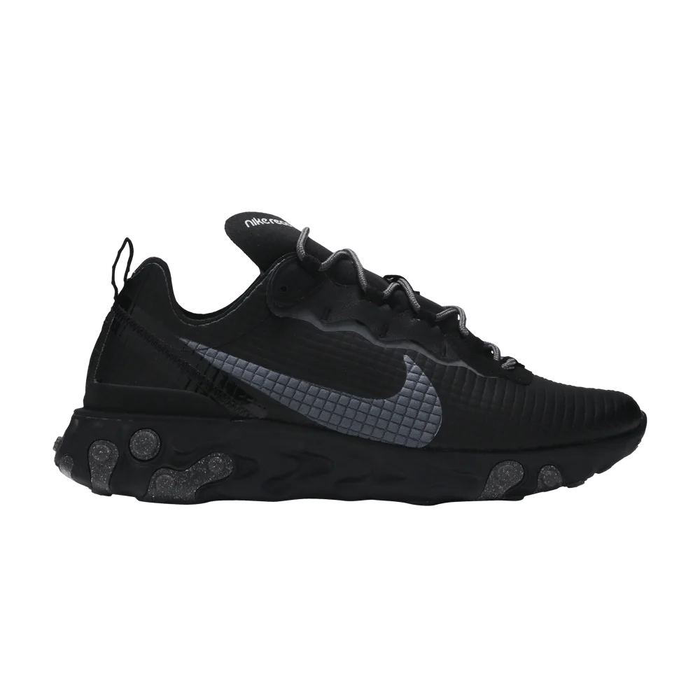 Кроссовки Nike React Element 55 'Quilted Grid - Black'