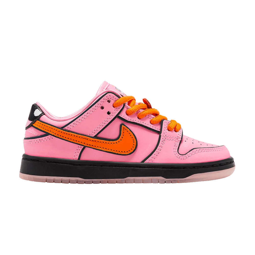 Кроссовки The Powerpuff Girls x Nike Dunk Low Pro SB QS PS 'Blossom'