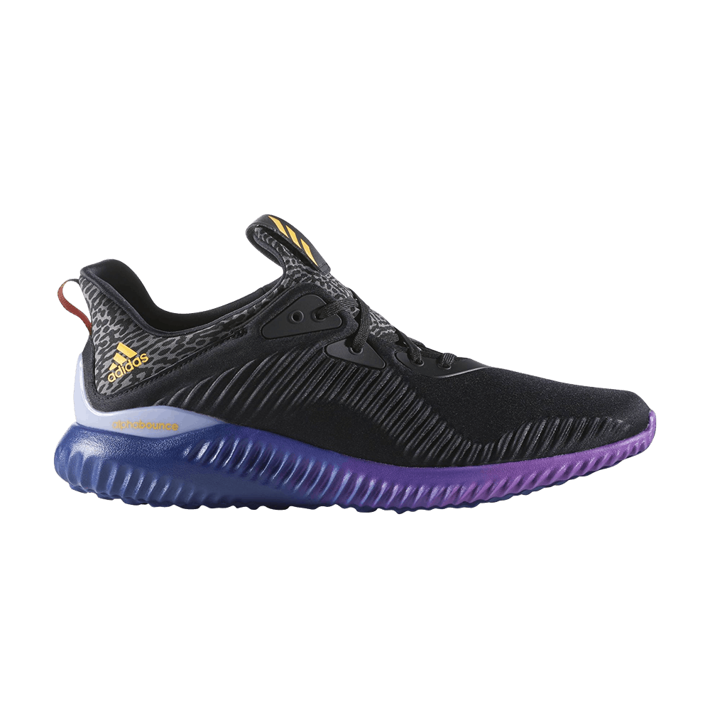 Кроссовки Adidas Alphabounce 'Shock Purple'