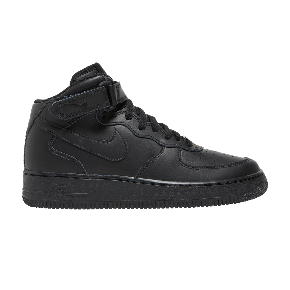 Кроссовки Nike Air Force 1 Mid GS 'Black'