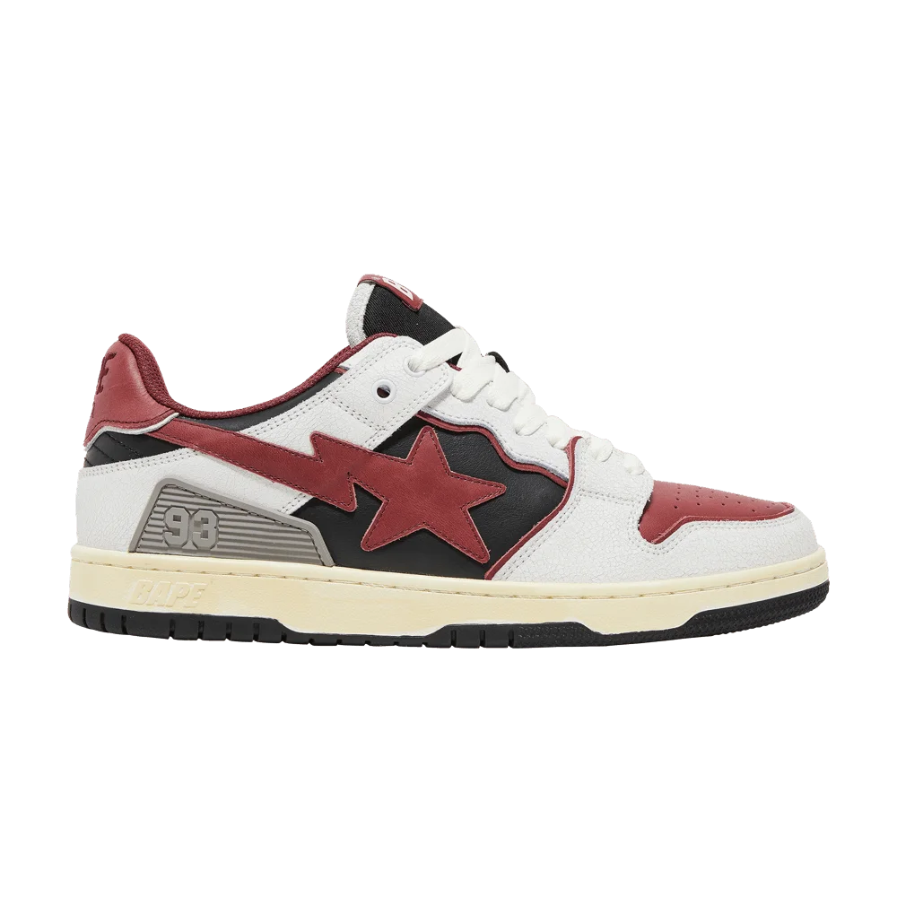 Кроссовки BAPE Sk8 Sta #4 'Red'