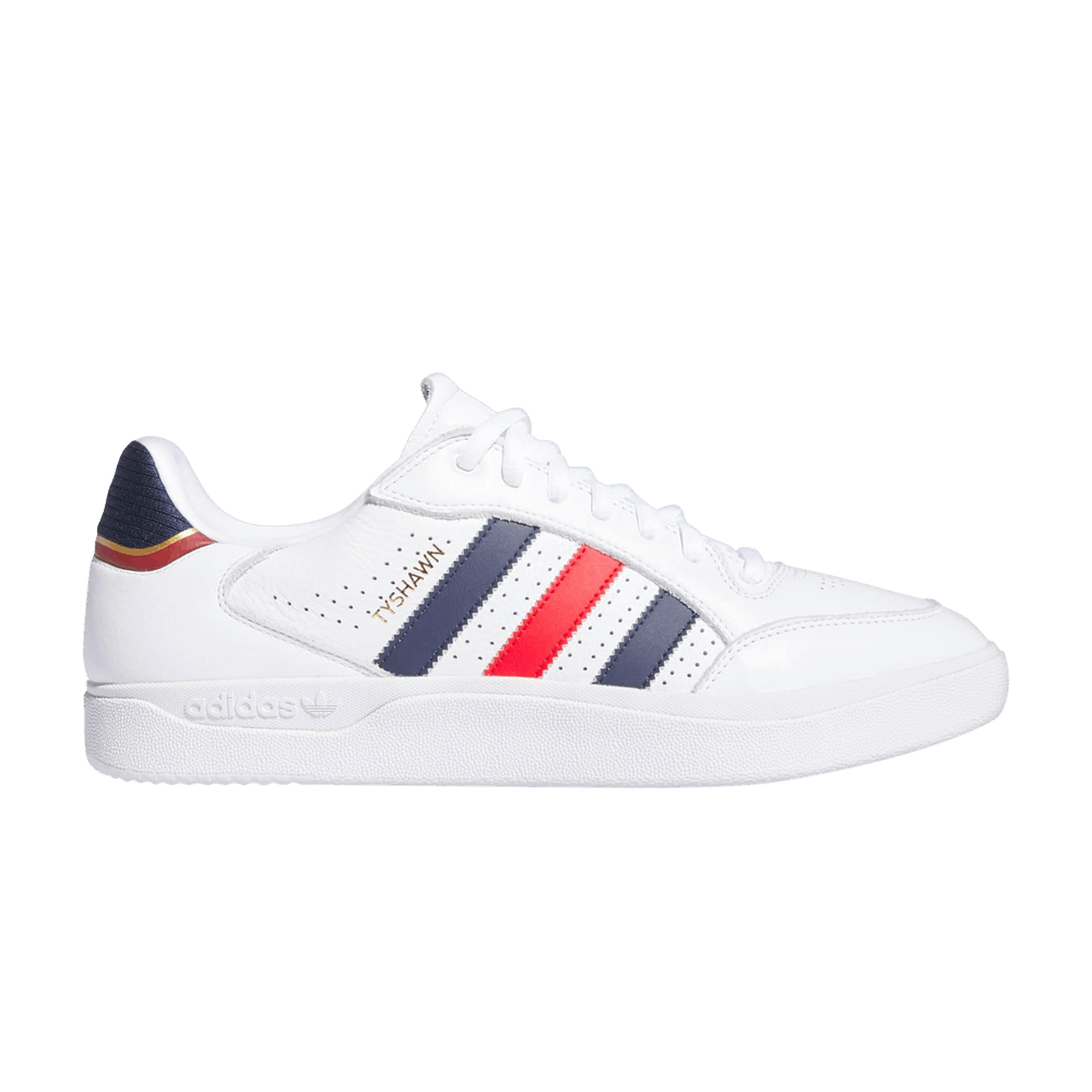 Кроссовки adidas Tyshawn Low 'White Scarlet Blue'