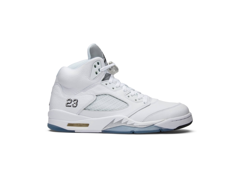 Кроссовки Air Jordan 5 Retro Metallic White 2015