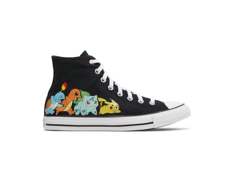 Кроссовки Pokemon x Converse Chuck Taylor All Star High 'First Partners'