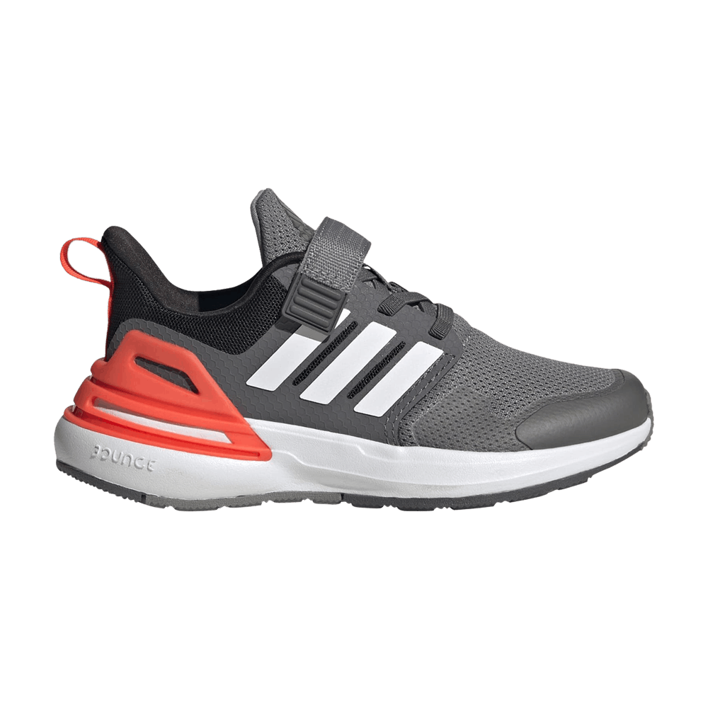 Кроссовки adidas RapidaSport Bounce Strap J 'Grey Solar Red'
