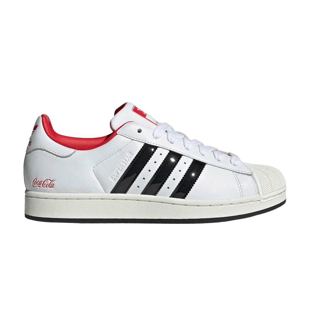 Кроссовки Coca-Cola x adidas Superstar II 'White Black'