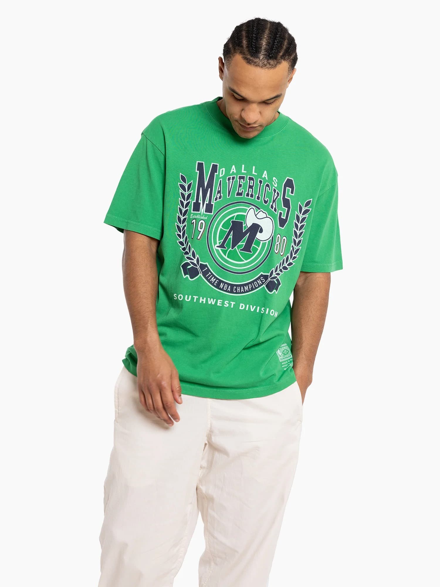Футболка Mitchell & Ness Dallas Mavericks Vintage Arch T-Shirt