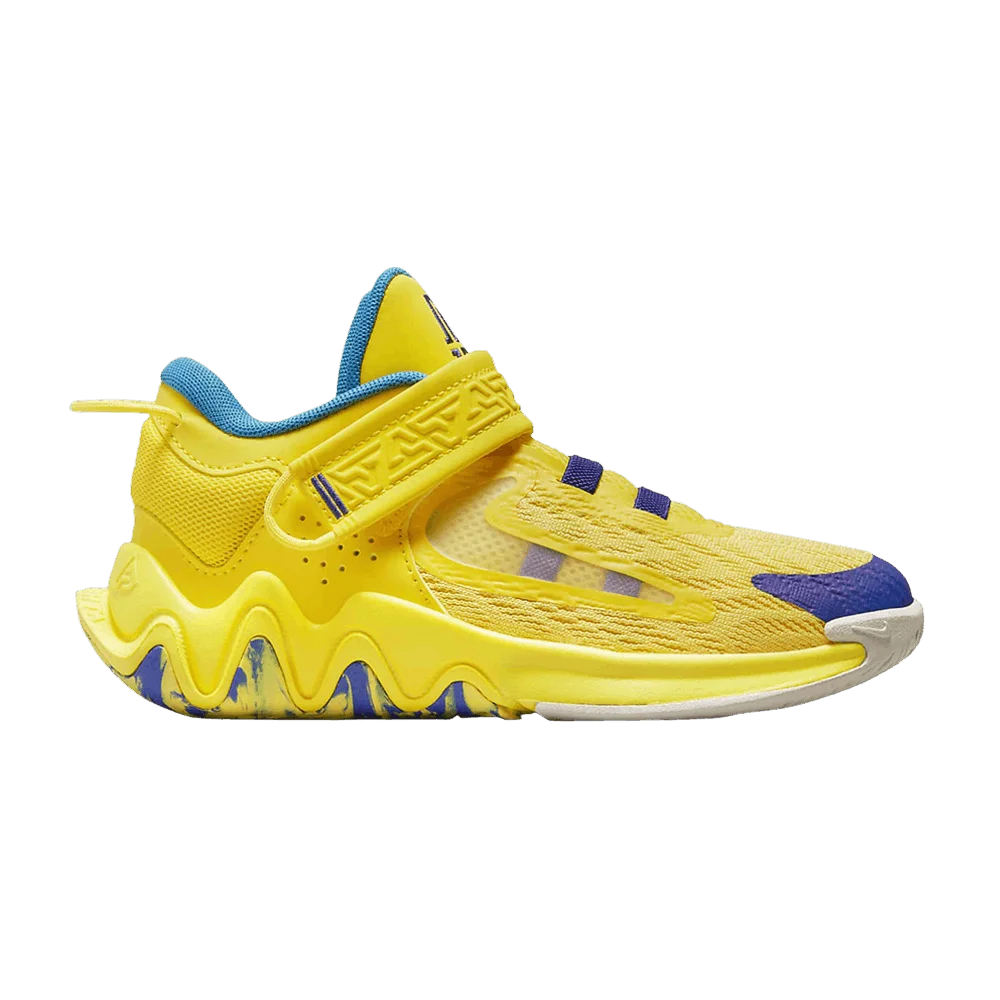 Кроссовки Nike Giannis Immortality 2 PS 'Yellow Strike Laser Blue'