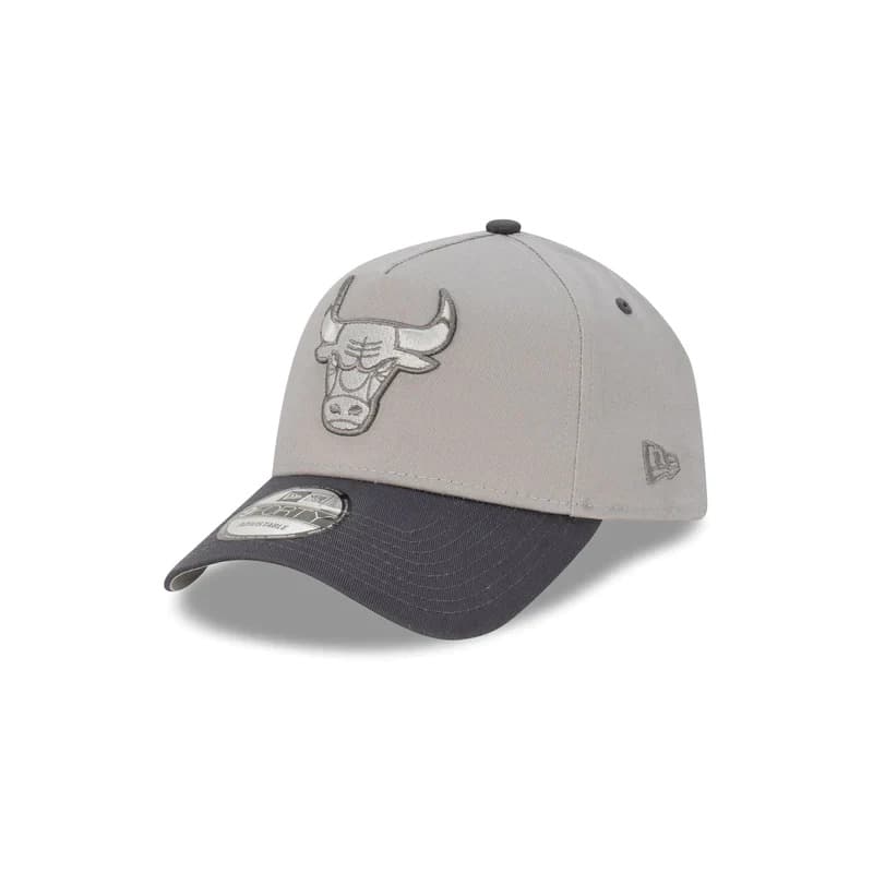 Бейсболка New Era Chicago Bulls 9FORTY Overcast A-Frame NBA Snapback Hat