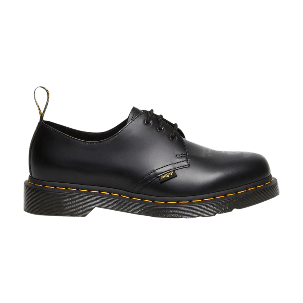 Кроссовки AAPE x Dr. Martens 1461 'Black'