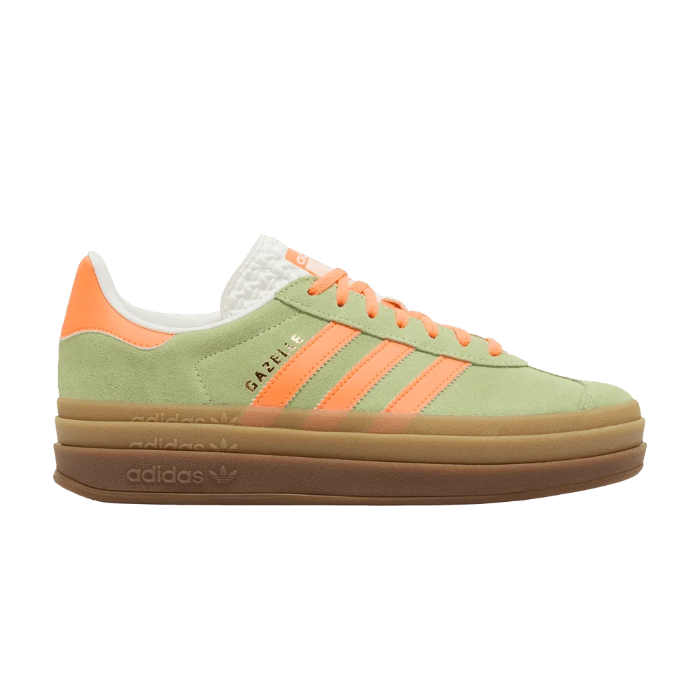 Кроссовки adidas Wmns Gazelle Bold 'Green Spark Screaming Orange'