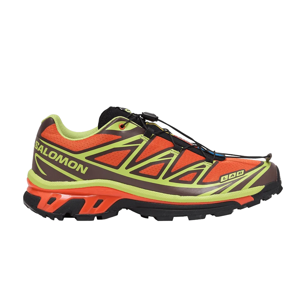 Кроссовки Salomon XT-6 'Red Orange Sharp Green'