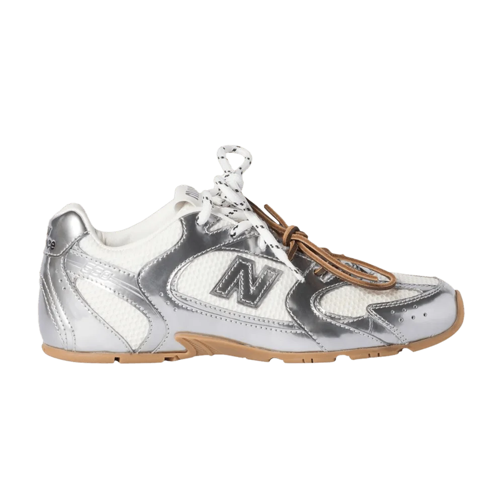 Кроссовки New Balance x Miu Miu 530 SL 'Silver Metallic'