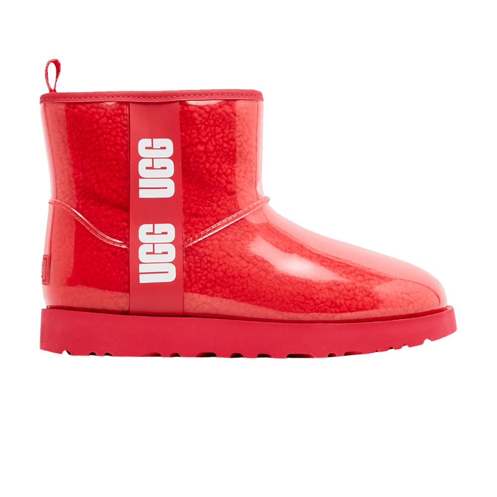 Кроссовки UGG Wmns Classic Clear Mini 'Hibiscus Pink'
