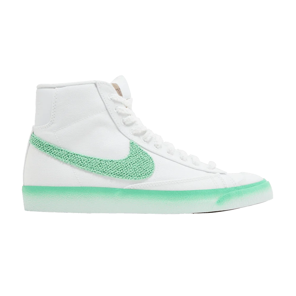 Кроссовки Nike Wmns Blazer Mid '77 'Chenille Swoosh - Green Fade'