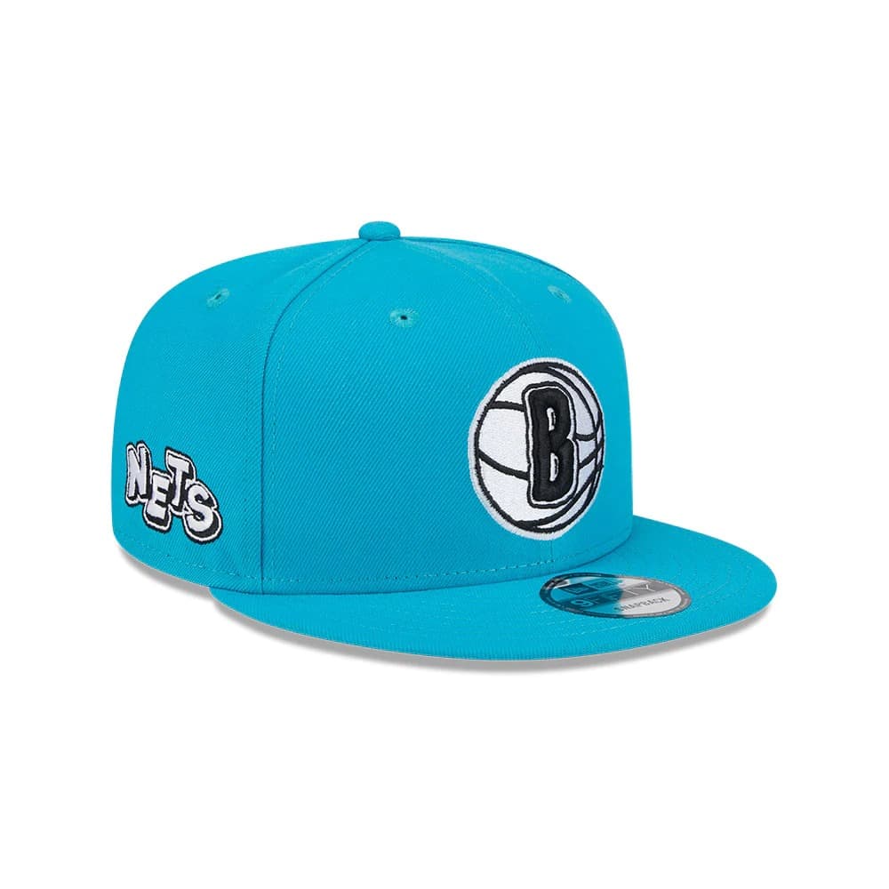 Бейсболка New Era Brooklyn Nets 9FIFTY Alternate 2024 City Edition NBA Snapback Hat