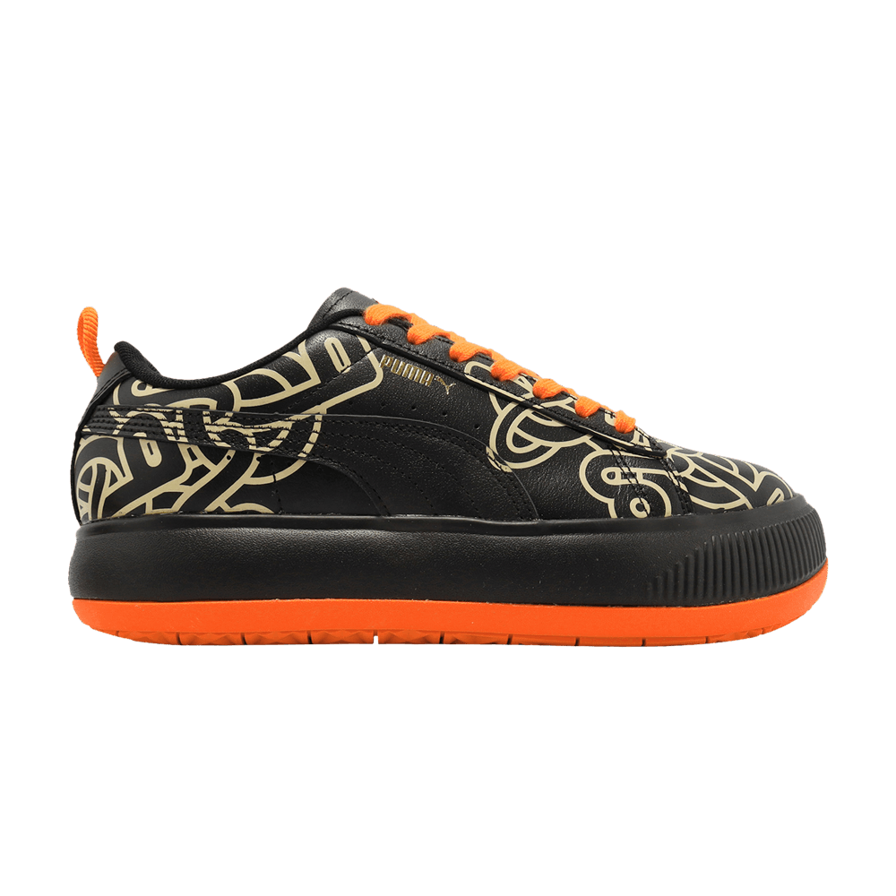 Кроссовки Pronounce x Puma Wmns Suede Mayu 'Black Orange'